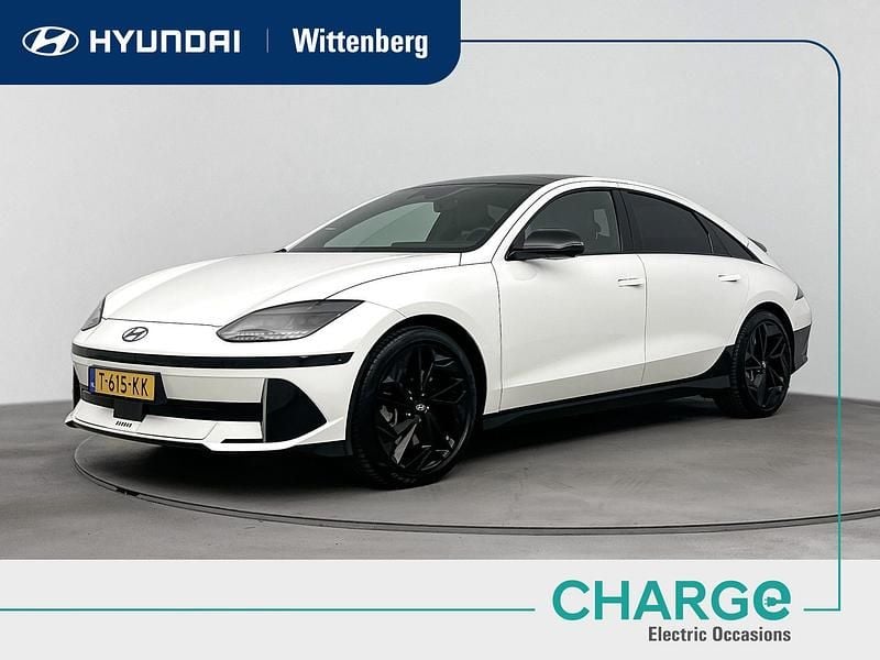 Wit Gebruikt 2023 Hyundai Ioniq 6 Edition Sedan | € 39.400 (Eerlijke prijs) - Afbeelding 1/4