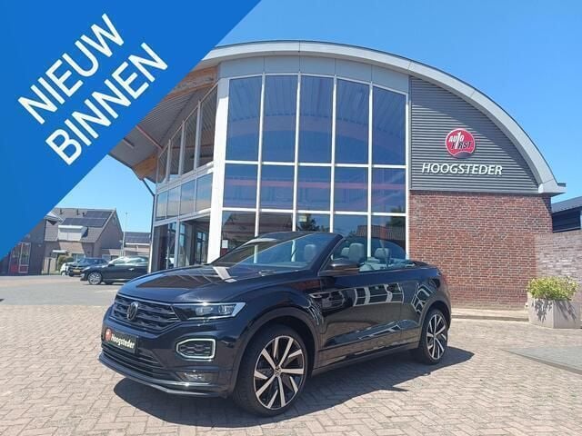 Zwart Gebruikt 2021 VW T-Roc Cabriolet R-line Cabriolet | € 29.950 (Goede deal) - Afbeelding 1/4