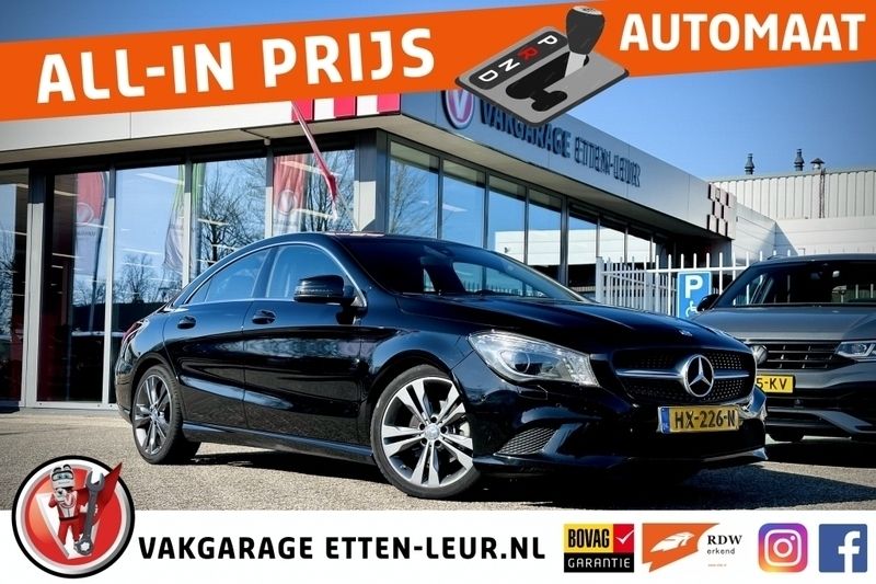 Zwart Gebruikt 2016 Mercedes CLA180 Ambition Sedan | € 19.485 (Eerlijke prijs) - Afbeelding 1/4