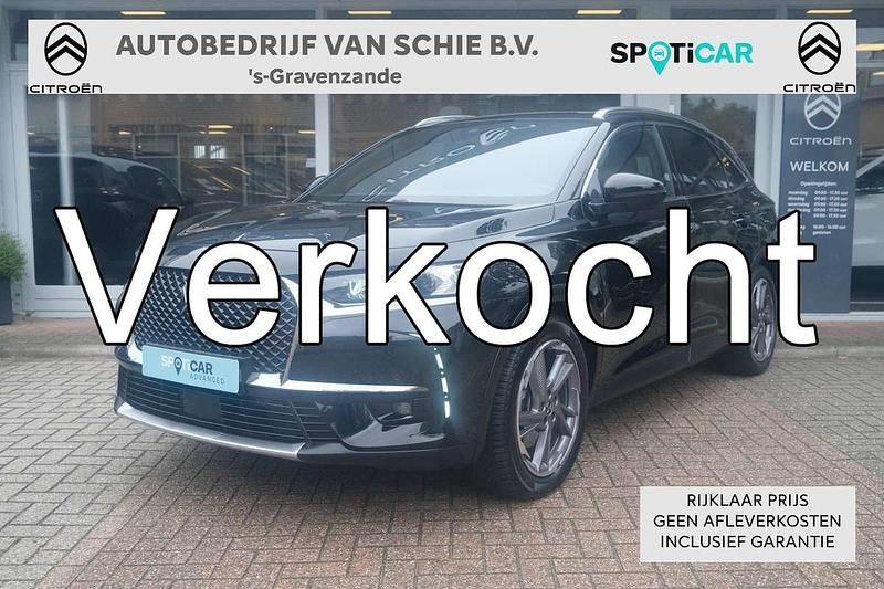 Zwart Gebruikt 2020 DS Automobiles DS7 Crossback Grand Chic SUV | € 31.950 (Eerlijke prijs) - Afbeelding 1/4