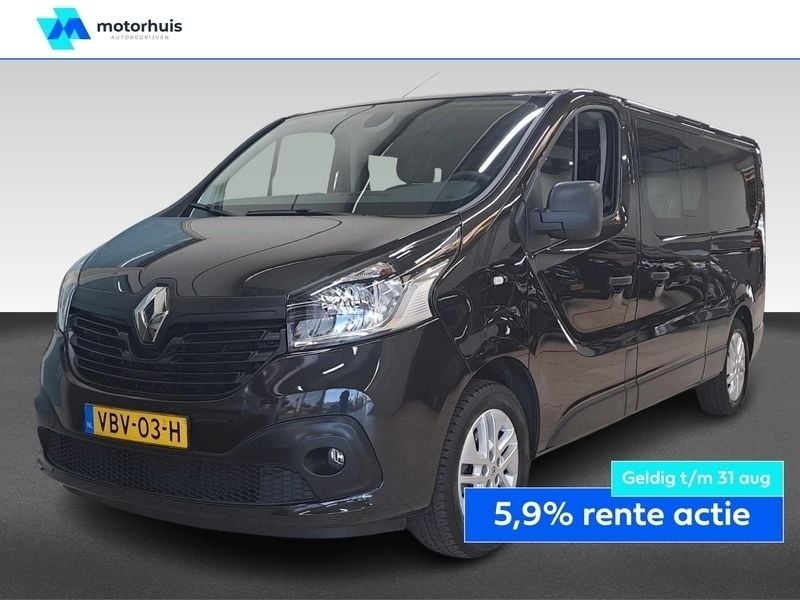 Zwart Gebruikt 2019 Renault Trafic Komfort Van | € 18.267 (Eerlijke prijs) - Afbeelding 1/4