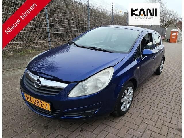 Blauw Gebruikt 2008 Opel Corsa Business Hatchback | € 2.000 (Eerlijke prijs) - Afbeelding 1/4