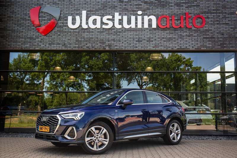 Blauw Gebruikt 2021 Audi Q3 Sportback Design SUV | € 35.950 (Super prijs) - Afbeelding 1/4