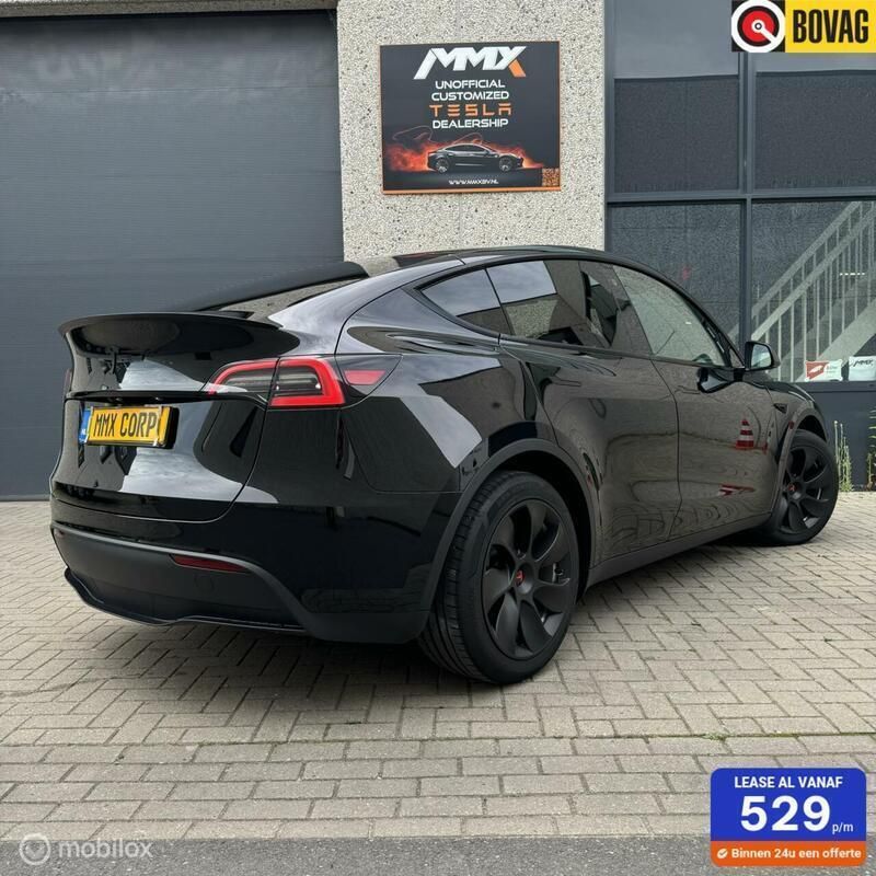 Zwart Gebruikt 2022 Tesla Model Y Long Range SUV | € 32.999 (Super prijs) - Afbeelding 1/1