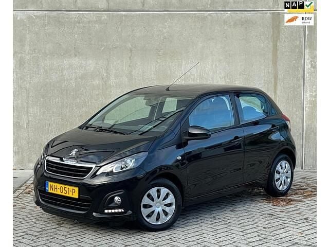Zwart Gebruikt 2017 Peugeot 108 Hatchback | € 7.340 (Eerlijke prijs) - Afbeelding 1/4