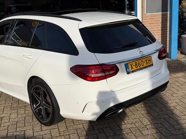 Occasion Mercedes C180 AMG 156 PK (114 kW) 2017 Wit Stationwagen