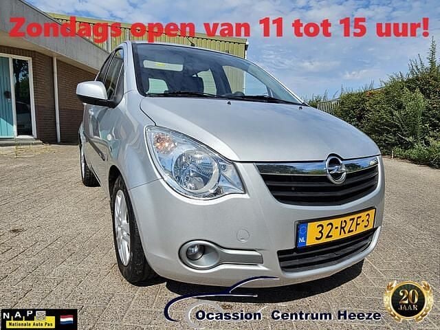 Grijs Gebruikt 2011 Opel Agila Edition Hatchback | € 7.499 (Eerlijke prijs) - Afbeelding 1/4