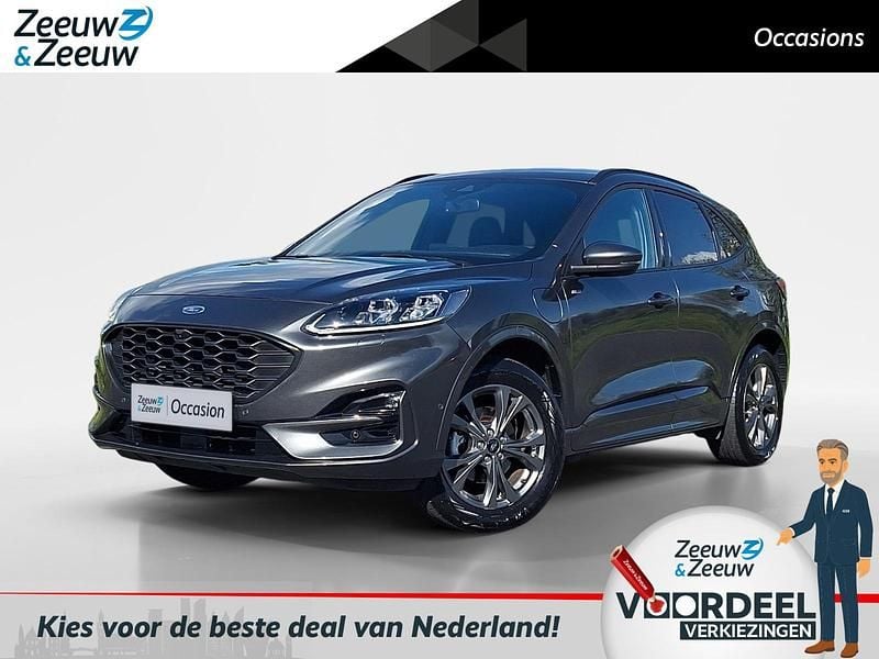 Grijs Gebruikt 2022 Ford Kuga ST-Line X SUV | € 26.940 (Eerlijke prijs) - Afbeelding 1/4