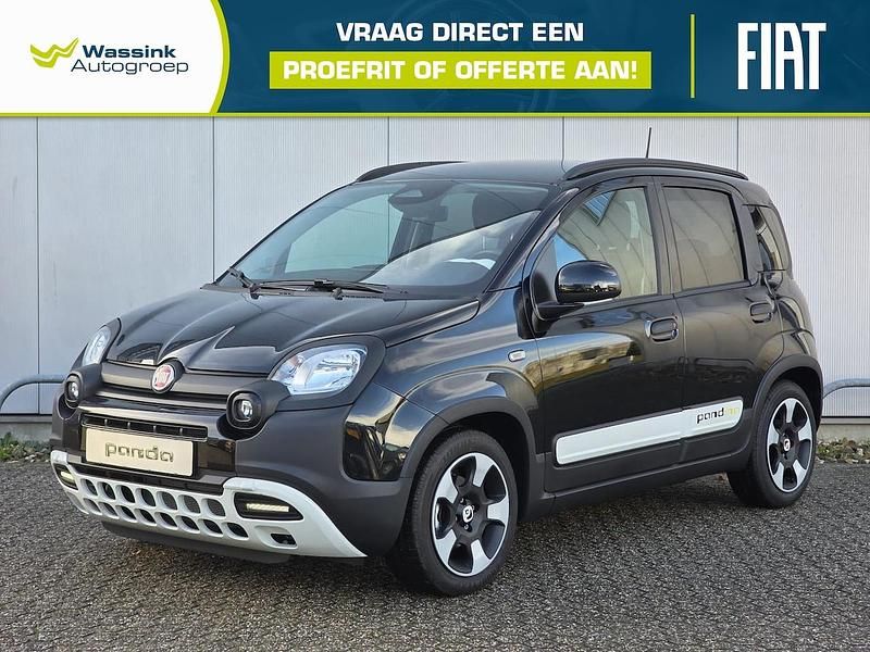 Zwart (metallic) Nieuw 2025 Fiat Panda Hatchback | € 21.450 (Eerlijke prijs) - Afbeelding 1/4