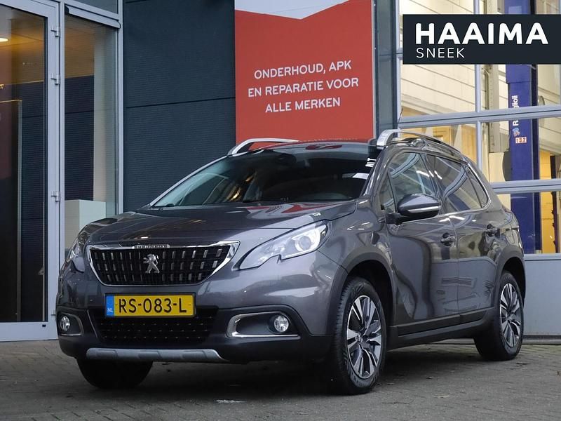 Grijs Occasion 2018 Peugeot 2008 Allure SUV | € 11.945 (Duur) - Afbeelding 1/4