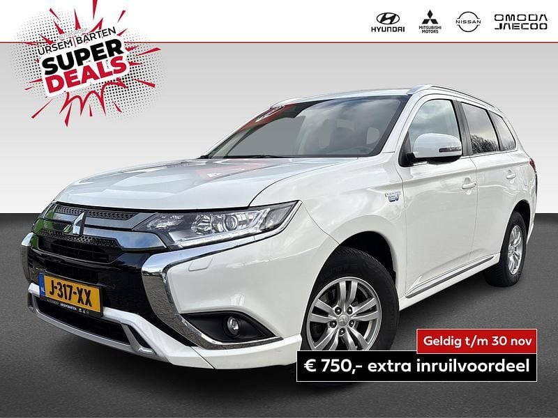Wit Gebruikt 2020 Mitsubishi Outlander P-HEV SUV | € 22.930 (Goede deal) - Afbeelding 1/4