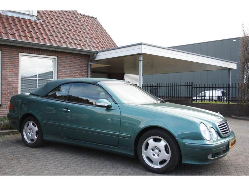 Occasion Mercedes CLK320 Elegance 218 PK (160 kW) 2000 Groen Cabriolet