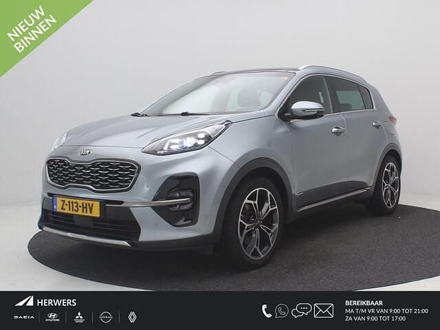 Grijs Gebruikt 2019 Kia Sportage GT-Line SUV | € 25.885 (Eerlijke prijs) - Afbeelding 1/4