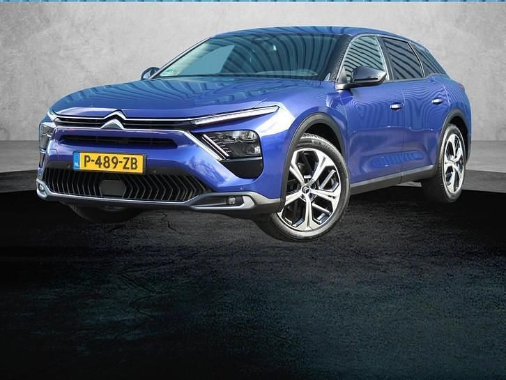 Blauw Occasion 2022 Citroën C5 X Feel Stationwagen | € 21.475 (Eerlijke prijs) - Afbeelding 1/4