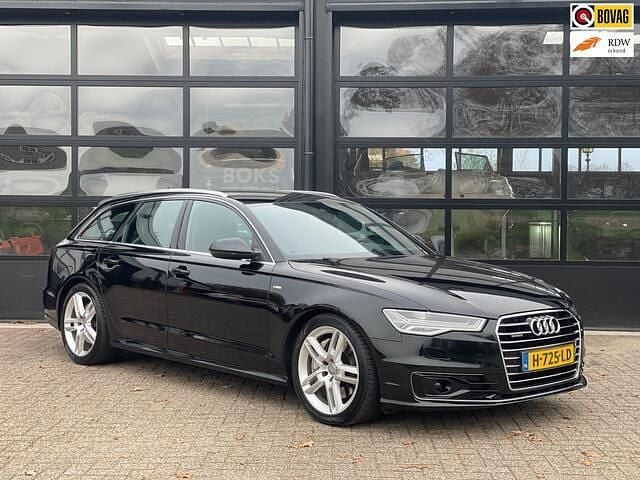 Zwart Gebruikt 2015 Audi A6 Business Stationwagen | € 19.950 (Goede deal) - Afbeelding 1/4