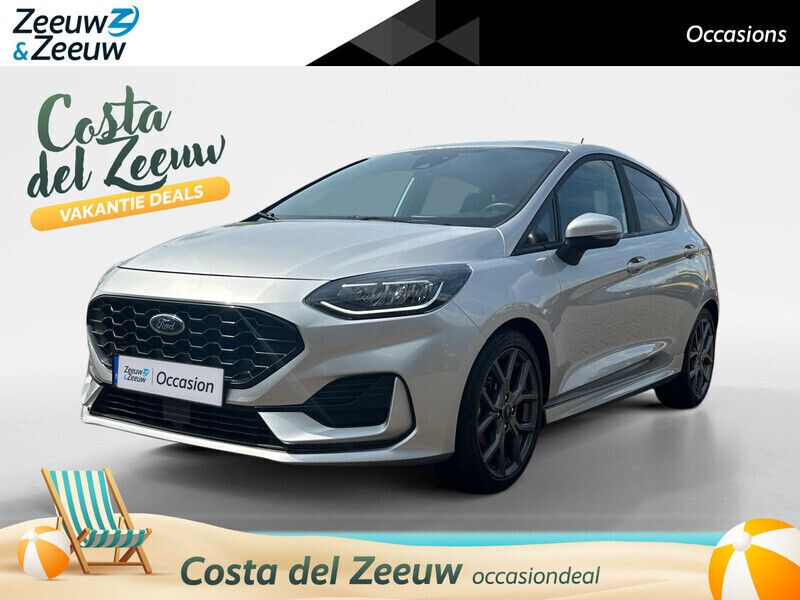Grijs Gebruikt 2022 Ford Fiesta ST-Line Hatchback | € 18.440 (Eerlijke prijs) - Afbeelding 1/4