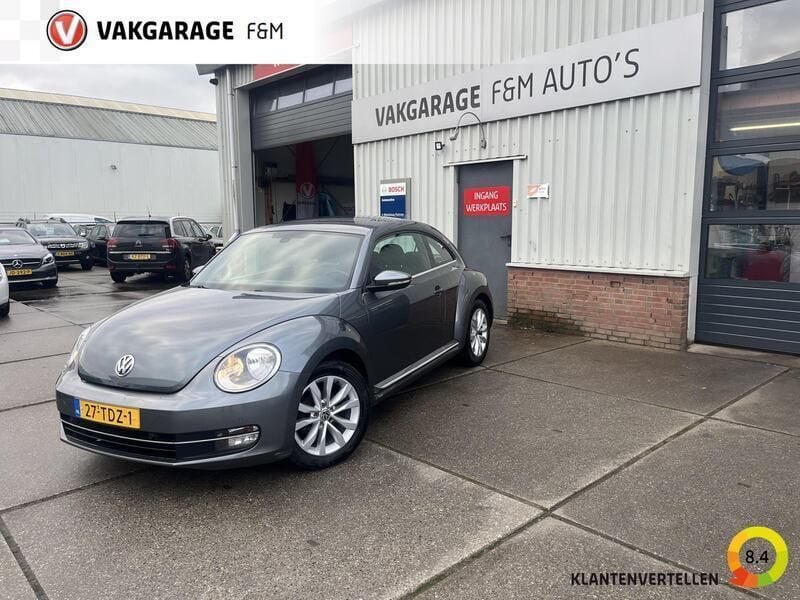 Grijs Gebruikt 2012 VW Beetle Design Hatchback | € 7.950 (Eerlijke prijs) - Afbeelding 1/4