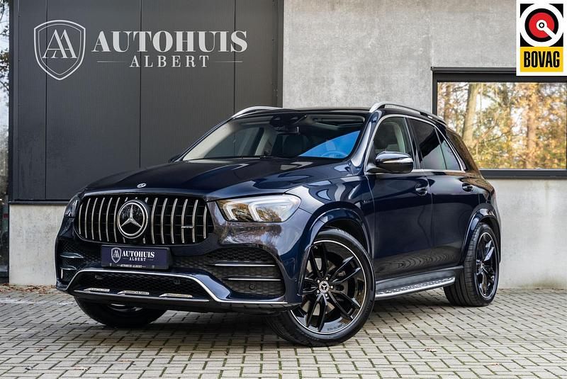 Blauw Gebruikt 2021 Mercedes GLE350 AMG SUV | € 64.950 (Goede deal) - Afbeelding 1/4