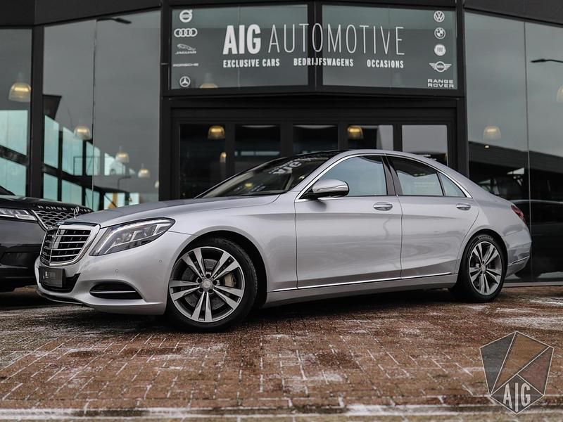 Grijs Occasion 2014 Mercedes S500 Prestige Sedan | € 43.950 - Afbeelding 1/4