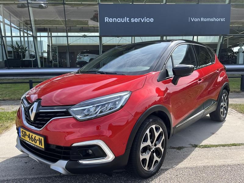 Rood metallic Gebruikt 2018 Renault Captur Intens SUV | € 16.950 (Iets duurder) - Afbeelding 1/4