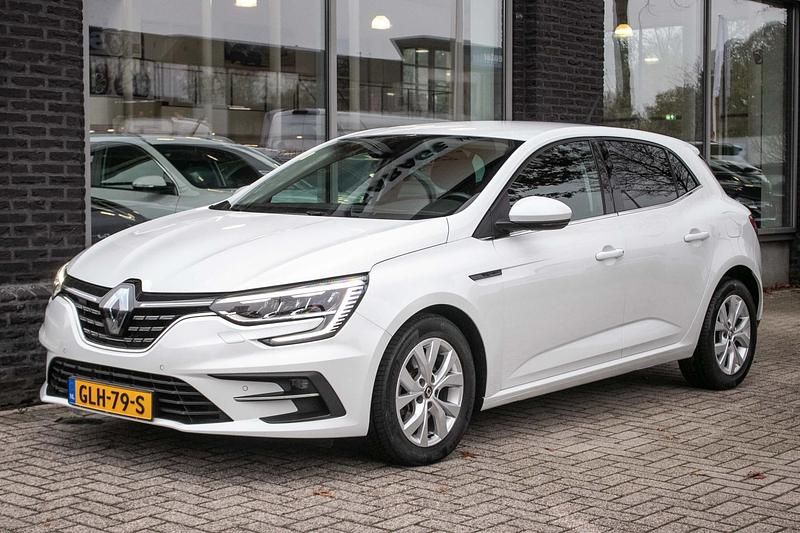 Wit Gebruikt 2021 Renault Mégane Zen Hatchback | € 17.900 (Super prijs) - Afbeelding 1/4
