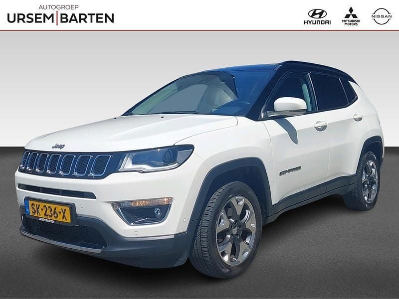 Wit Gebruikt 2018 Jeep Compass Limited SUV | € 19.430 (Eerlijke prijs) - Afbeelding 1/4