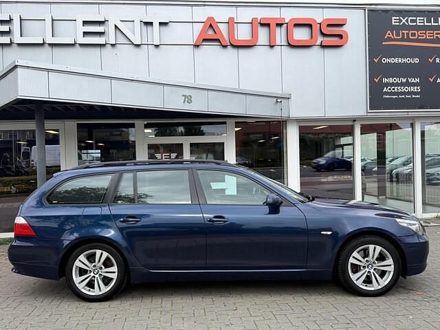 Occasion BMW 525 Luxury Line 197 PK (144 kW) 2008 Blauw Stationwagen