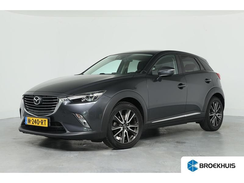 Grijs Gebruikt 2017 Mazda CX-3 SUV | € 14.895 (Eerlijke prijs) - Afbeelding 1/4