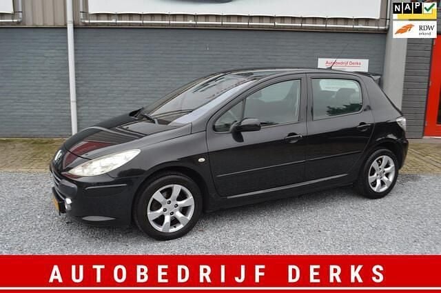 Zwart Gebruikt 2007 Peugeot 307 Premium Hatchback | € 1.250 (Goede deal) - Afbeelding 1/4