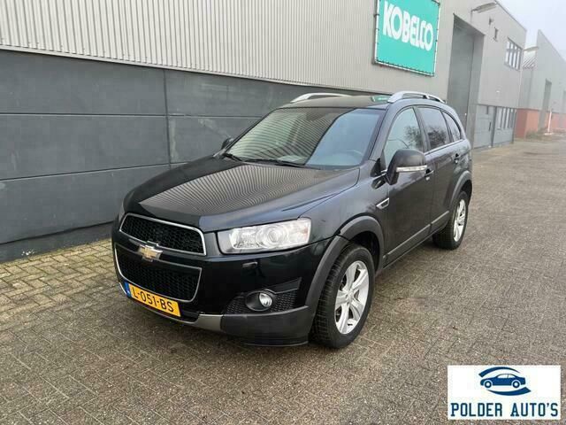 Zwart Gebruikt 2012 Chevrolet Captiva LTZ SUV | € 7.995 - Afbeelding 1/4
