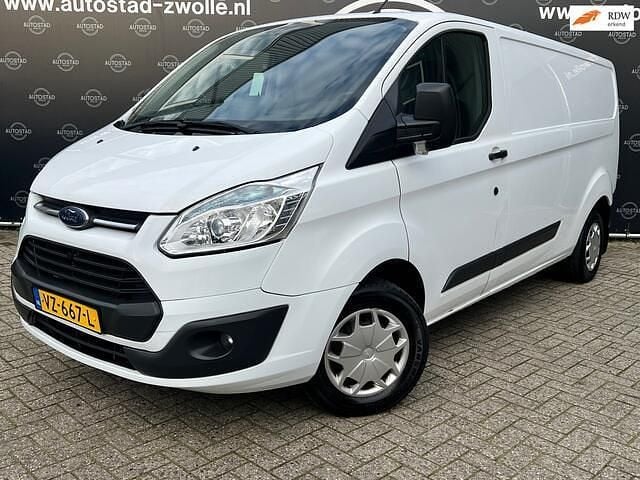 Wit (metallic) Gebruikt 2016 Ford Transit Ambiente Van | € 6.995 (Eerlijke prijs) - Afbeelding 1/4