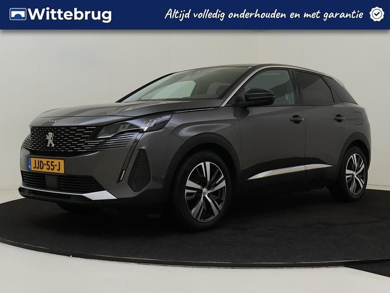 Grijs Gebruikt 2022 Peugeot 3008 Allure SUV | € 26.925 (Goede deal) - Afbeelding 1/4