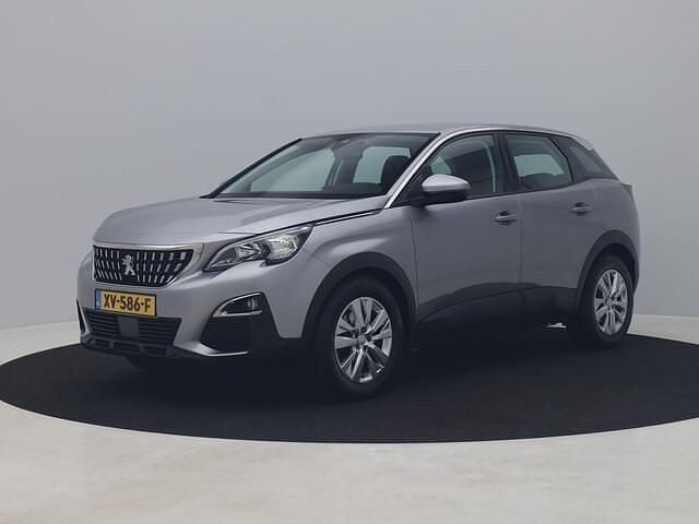 Grijs Gebruikt 2019 Peugeot 3008 Active SUV | € 16.700 (Super prijs) - Afbeelding 1/4