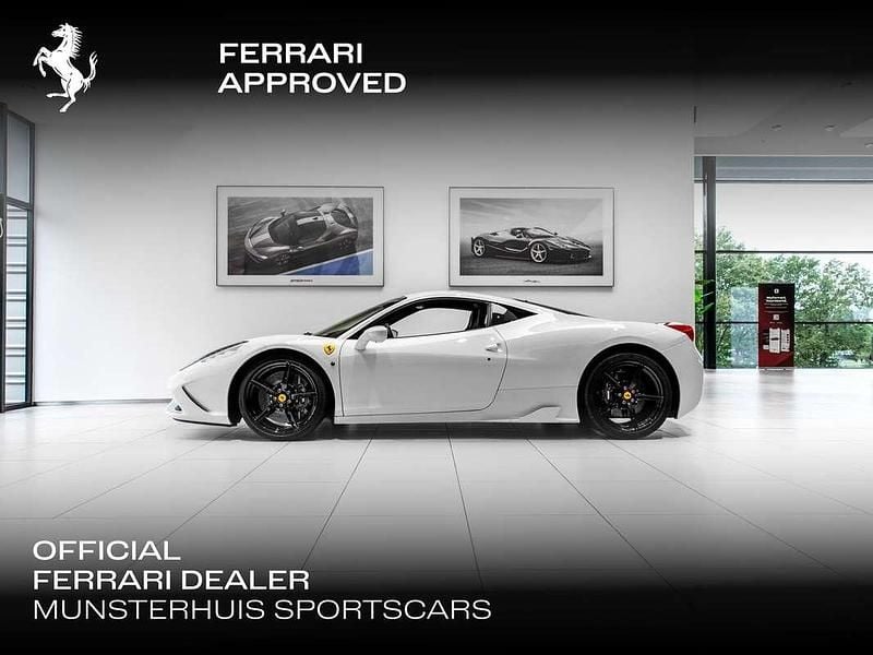 Wit Gebruikt 2014 Ferrari 458 Coupé | € 475.000 - Afbeelding 1/4