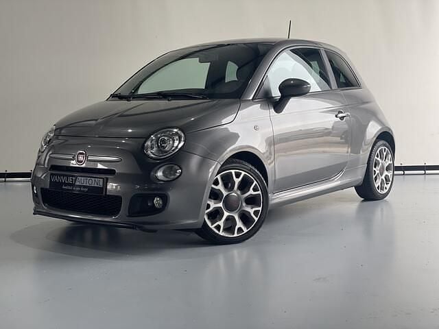 Grijs Gebruikt 2015 Fiat 500S Hatchback | € 7.950 (Eerlijke prijs) - Afbeelding 1/4