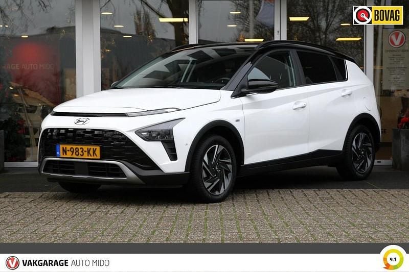 Wit Gebruikt 2021 Hyundai Bayon Premium SUV | € 17.845 (Eerlijke prijs) - Afbeelding 1/4