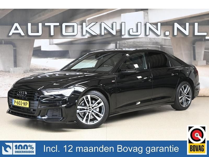 Zwart, metallic lak Gebruikt 2022 Audi A6 S-Line Sedan | € 39.995 (Goede deal) - Afbeelding 1/4