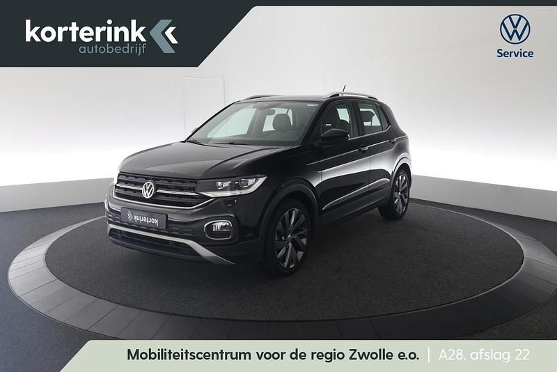 Zwart Gebruikt 2020 VW T-Cross Style SUV | € 20.950 (Iets duurder) - Afbeelding 1/4