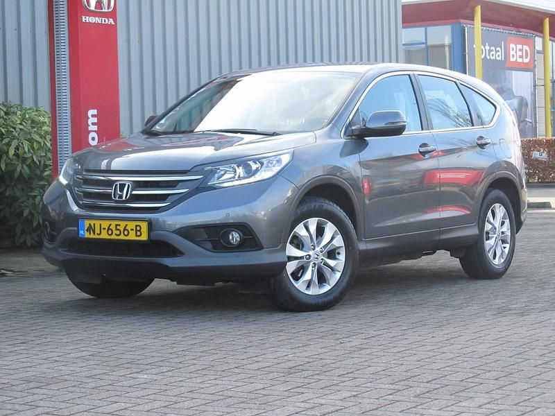 Grijs Occasion 2013 Honda CR-V Elegance SUV | € 14.950 (Eerlijke prijs) - Afbeelding 1/4