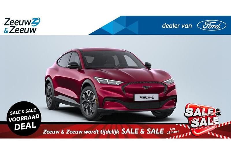 Nieuw Ford Mustang Mach-E 197 kW (269 PK) 2025 Molten magenta SUV