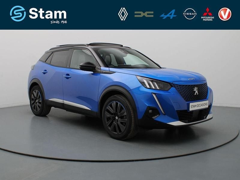 Blauw Gebruikt 2020 Peugeot e-2008 GTi SUV | € 17.290 (Eerlijke prijs) - Afbeelding 1/4
