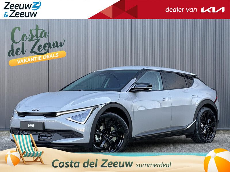 Grijs Nieuw 2025 Kia EV6 Light SUV | € 43.890 - Afbeelding 1/4