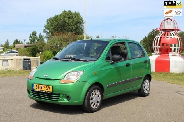 Groen, metallic lak Gebruikt 2005 Chevrolet Matiz Hatchback | € 1.450 (Eerlijke prijs) - Afbeelding 1/4