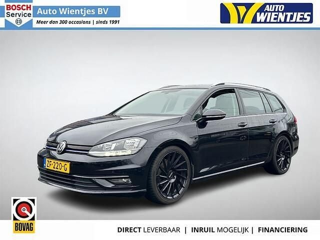 Zwart Gebruikt 2019 VW Golf VII Comfortline Stationwagen | € 11.950 (Goede deal) - Afbeelding 1/4