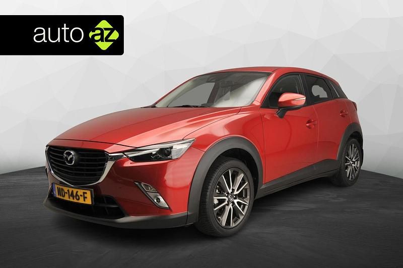 Rood Gebruikt 2017 Mazda CX-3 SUV | € 17.900 (Eerlijke prijs) - Afbeelding 1/4
