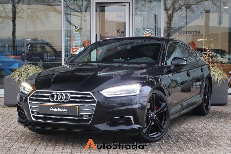 Occasion Audi A5 Sportback 150 PK (110 kW) 2018 Zwart Hatchback
