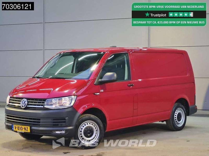 Rood Gebruikt 2018 VW T6 Van | € 12.900 (Super prijs) - Afbeelding 1/3