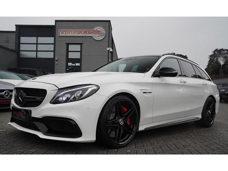 Wit Gebruikt 2017 Mercedes S63 AMG AMG Stationwagen | € 43.950 - Afbeelding 1/4