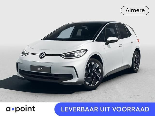 Zwart Nieuw 2025 VW ID.3 Pro Hatchback | € 37.495 (Eerlijke prijs) - Afbeelding 1/4