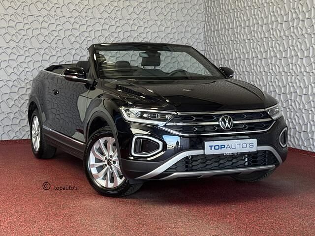 Zwart Gebruikt 2024 VW T-Roc Cabriolet S Cabriolet | € 35.440 (Eerlijke prijs) - Afbeelding 1/4